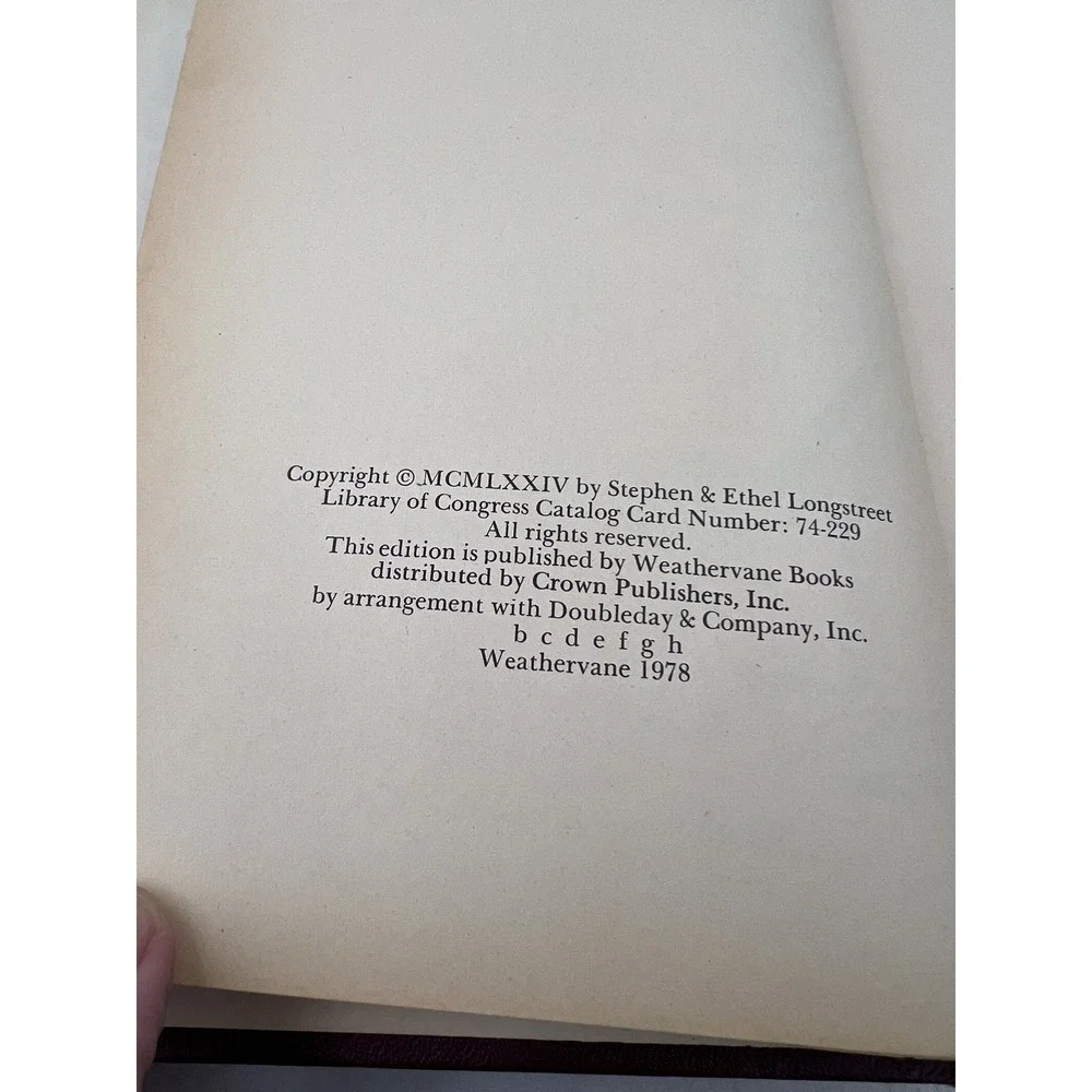 VTG Joys of Jewish Cooking Hardcover Cookbook Stephen Ethel Longstreet 1978